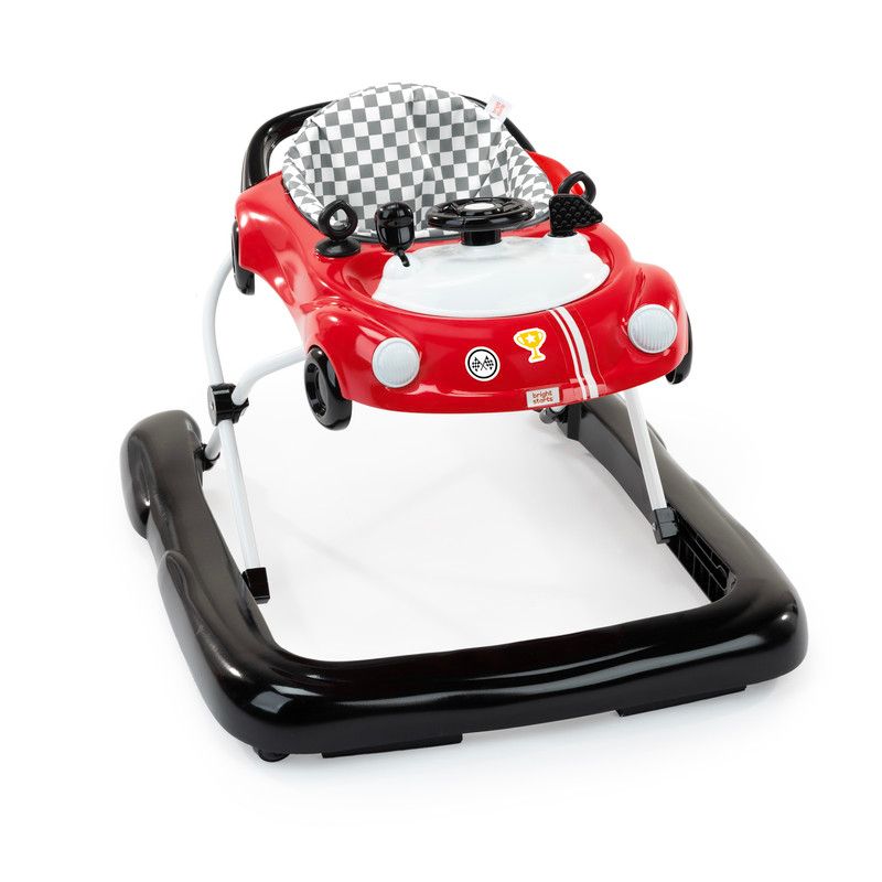 Bright Starts - 3-In-1 Little Speedster Red Racer Car Walker