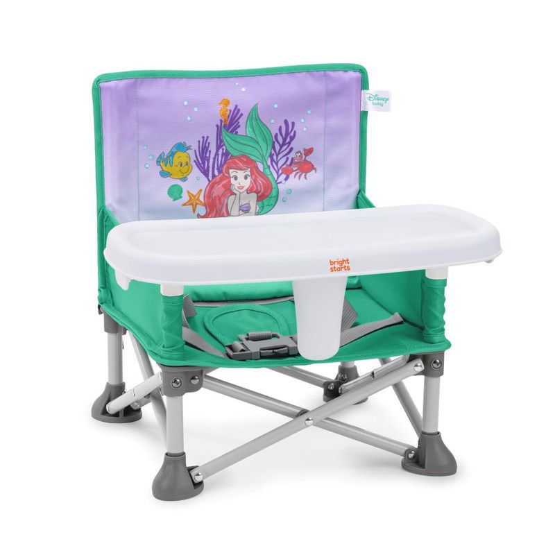 Bright Starts - Multi-Use Little Mermaid Pop & Sit Portable Booster Seat