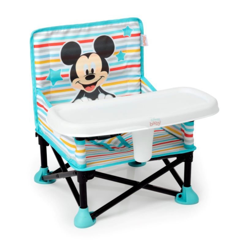 Bright Starts - Disney Mickey Mouse Pop 'N Sit Portable Booster