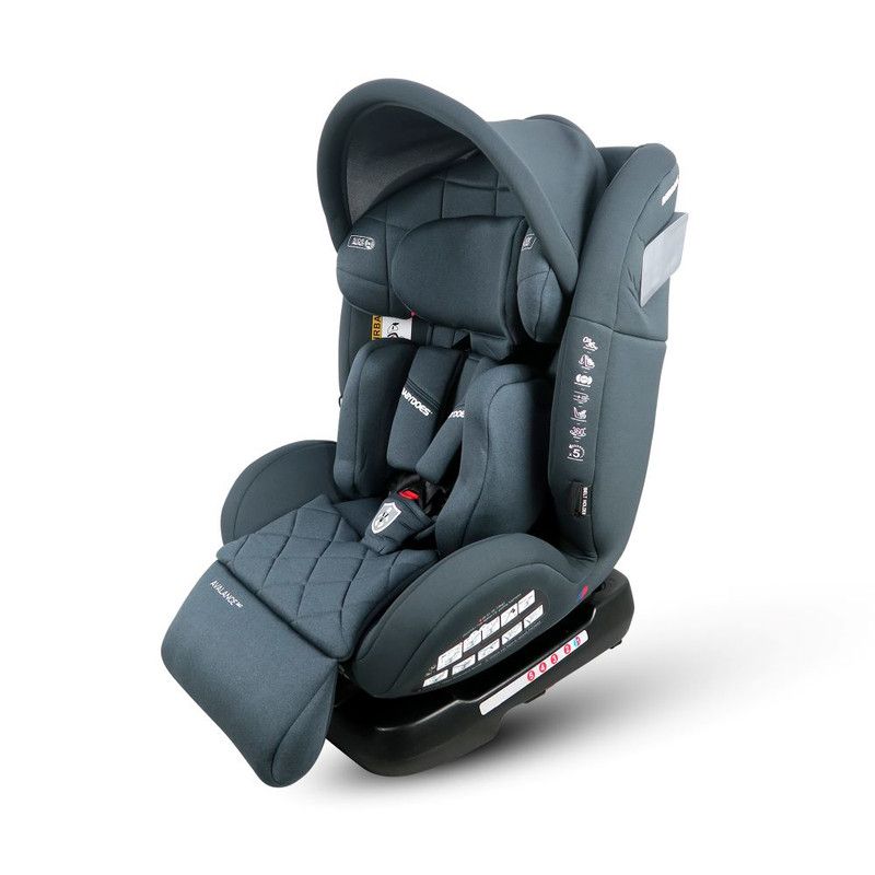 Babydoes - Avalance 360 All-in-One Car Seat - Grey