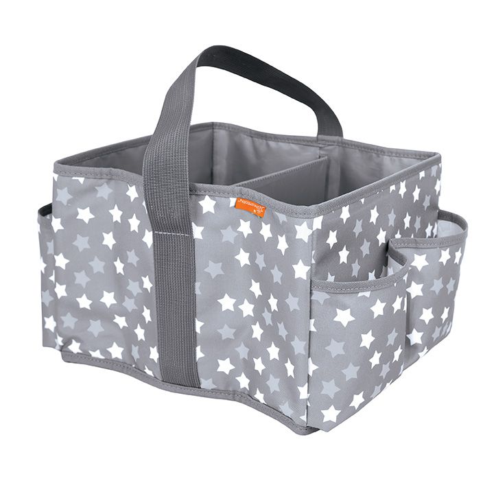 Dreambaby - Nappy Organiser/Caddy - Grey stars