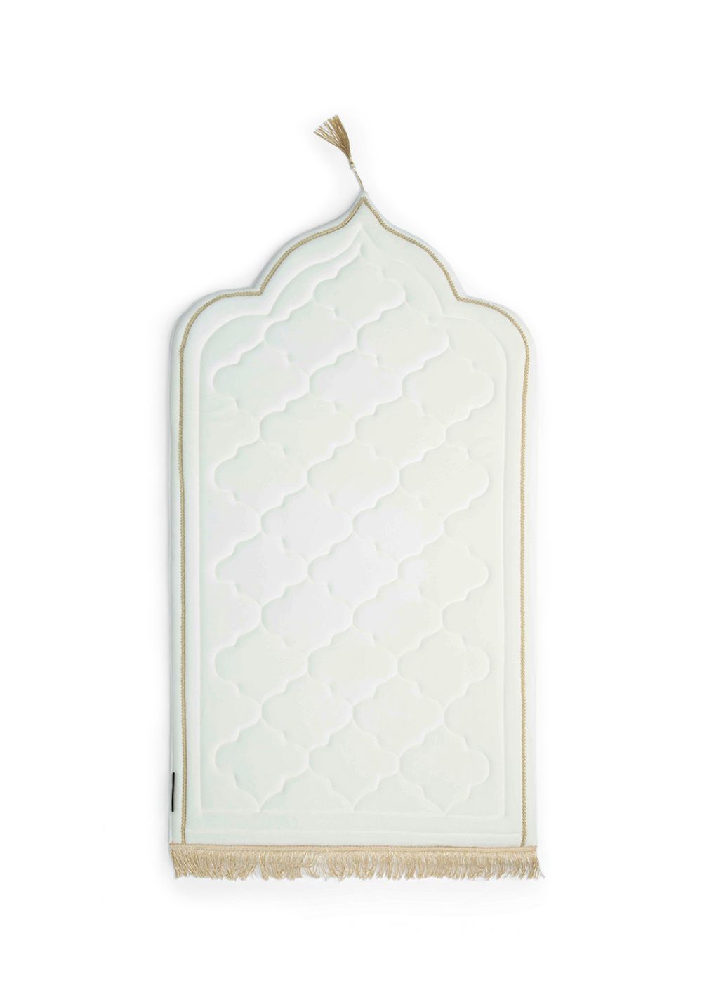 The Modest Company - Kids' Velvet Prayer Mat - White