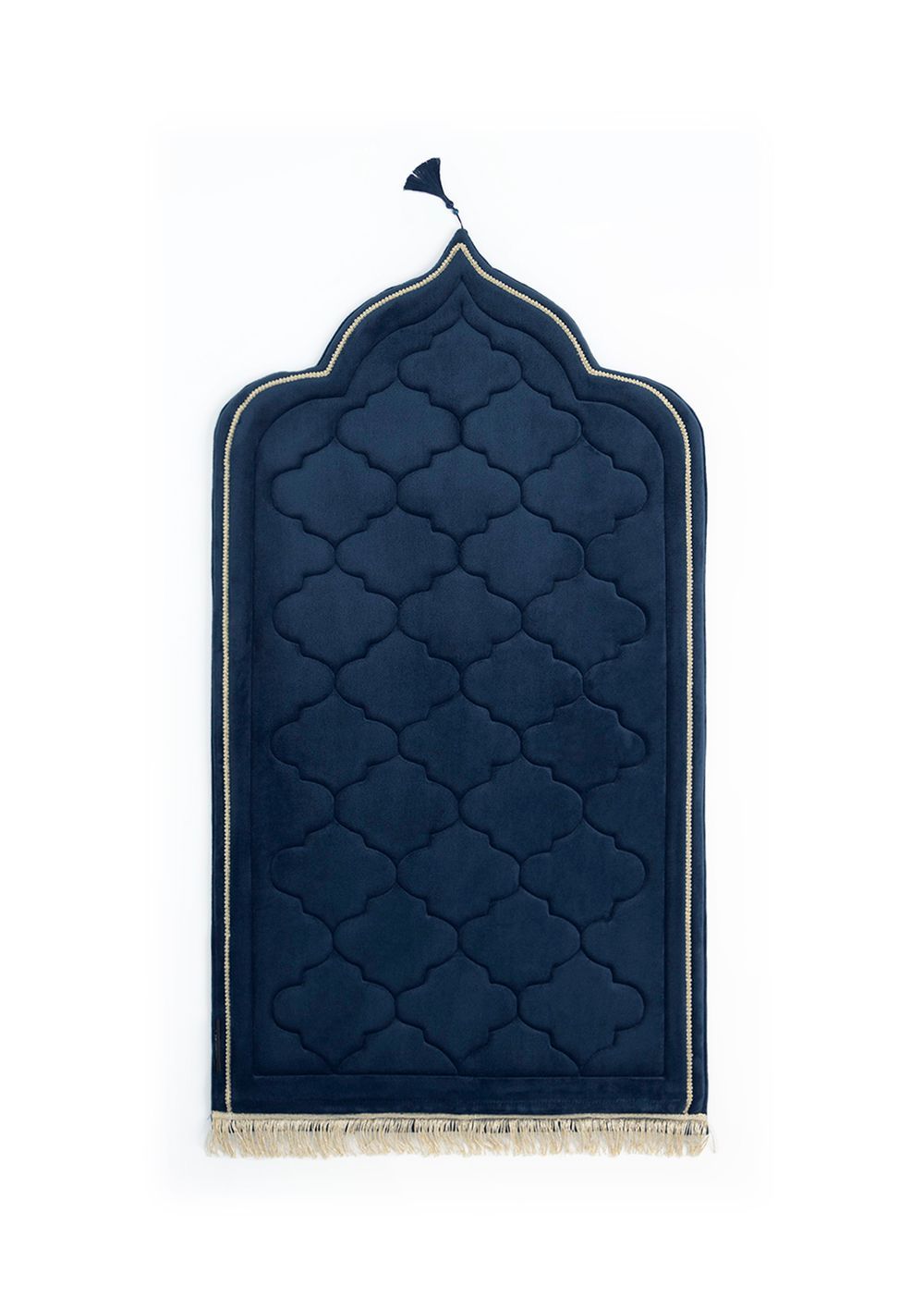 The Modest Company - Kids' Velvet Prayer Mat - Navy Blue