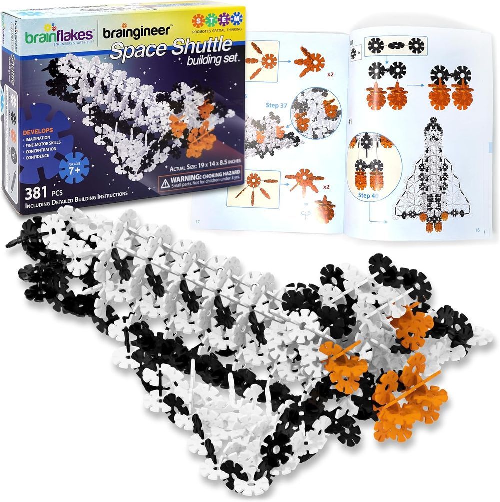 Brain Flakes - Space Shuttle Building Set - 381pcs