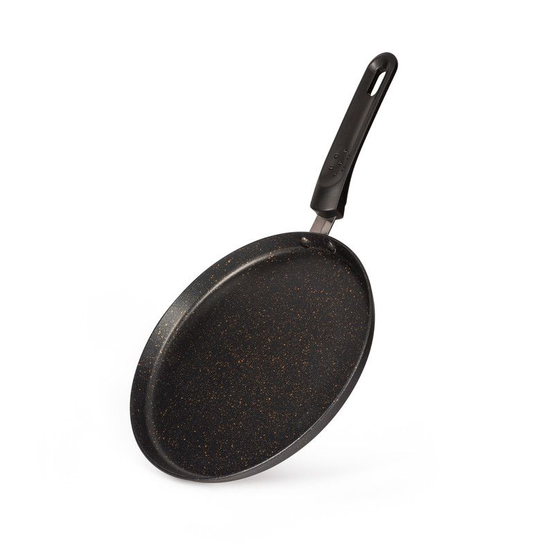 Fissman - Forde Series Non Stick Aluminium Crepe Pan - Black - 22cm