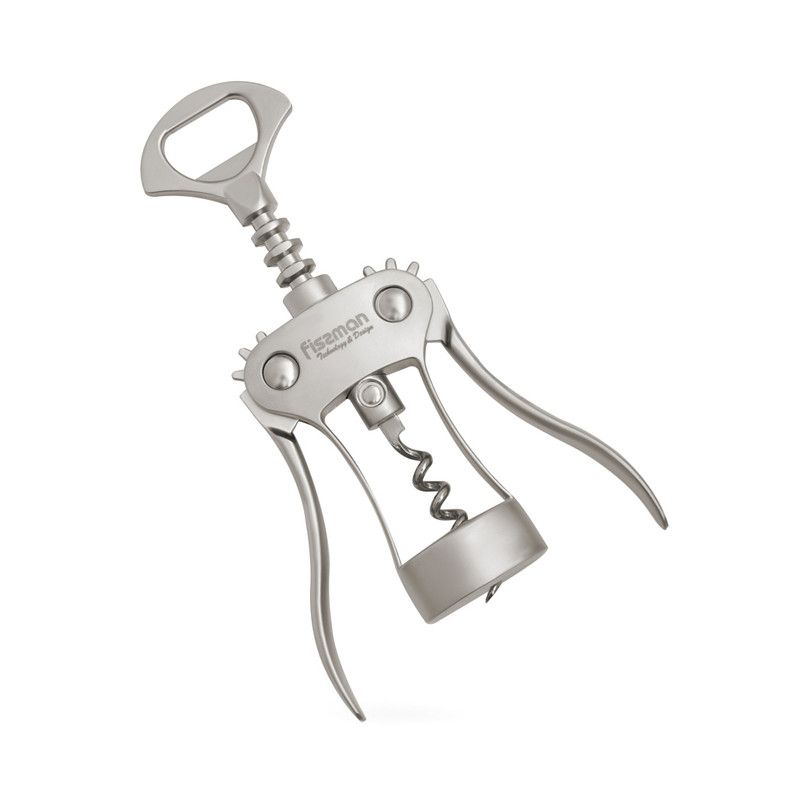 Fissman - Lily Series Zinc Alloy Corkscrew - Silver - 18.5 cm