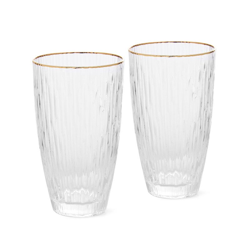 Fissman - Clear Glasses - 500ml - 2 Pcs