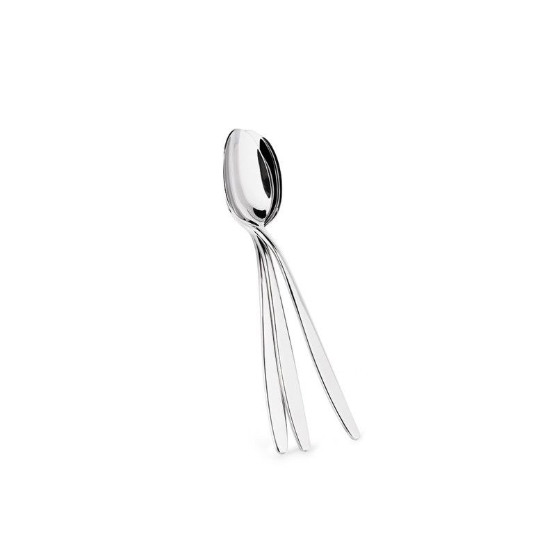 Fissman - Trento Series 18/10 Stainless Steel Dinner Spoon Set - 3 Pcs - 20cm