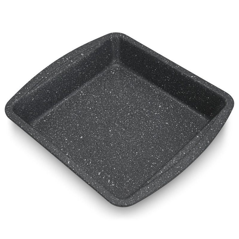 Fissman - Square Pan 26x4.5cm Carbon Steel With Non-stick Coating