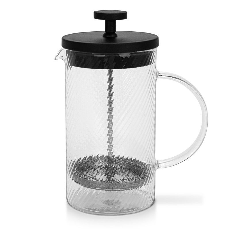 Fissman - Borosilicate Glass French Press Coffee Maker - 350ml