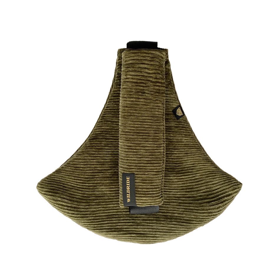 Wildride - Cordroy Baby Carrier - Olive Green