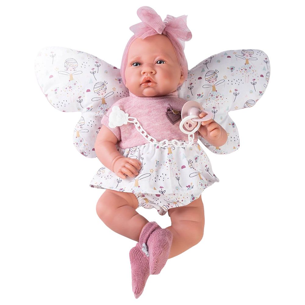 Antonio Juan - Newborn w/ Butterfly Cushion Doll