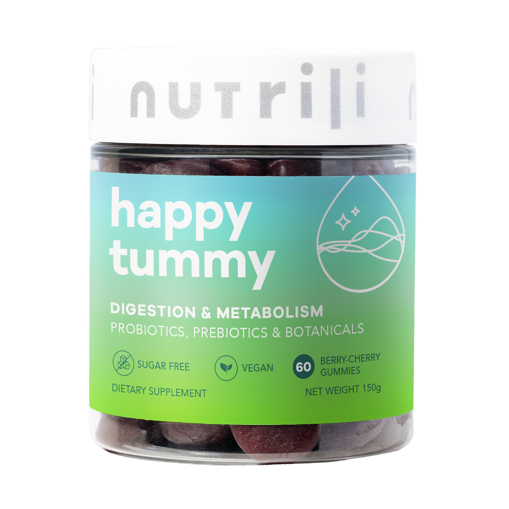 Nutrili - Happy Tummy Sugar Free Gummies Probiotics - 60's