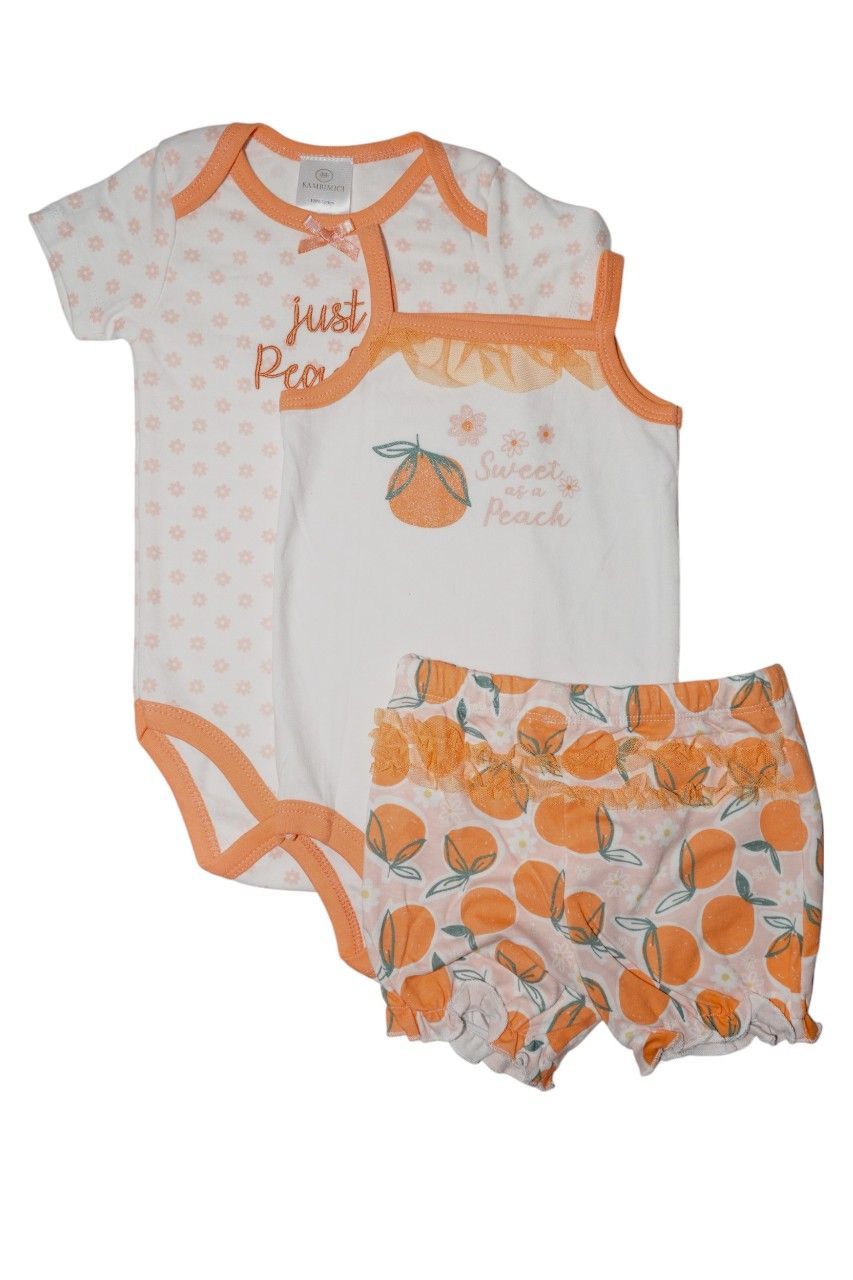 Bambimici - Sleeveless Onesies - Orange