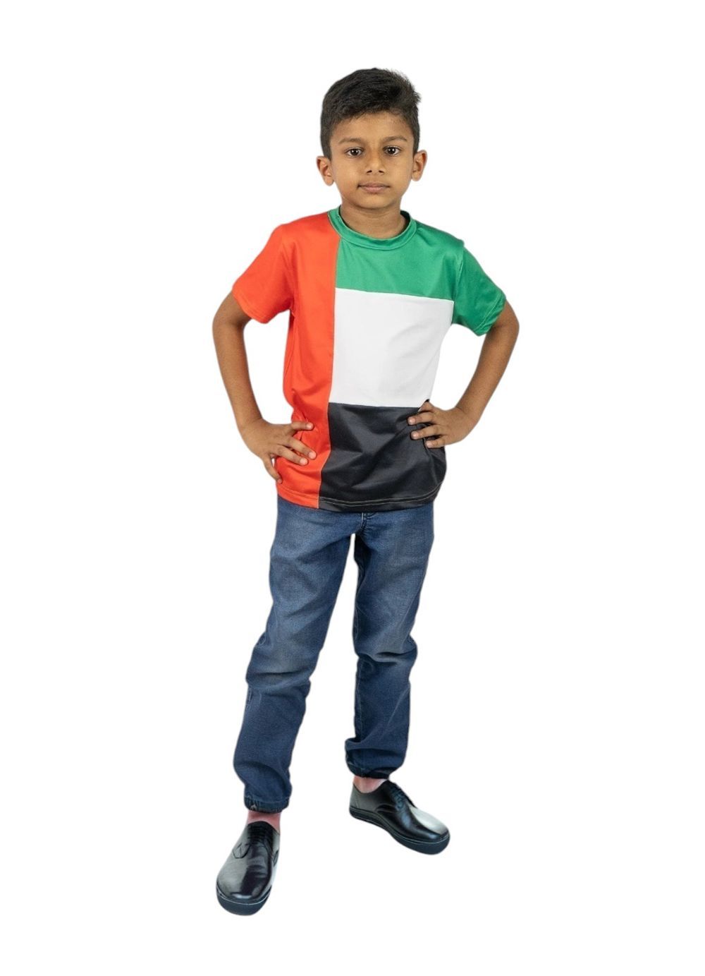 Daniel - Boys UAE National Flag Day T-Shirt