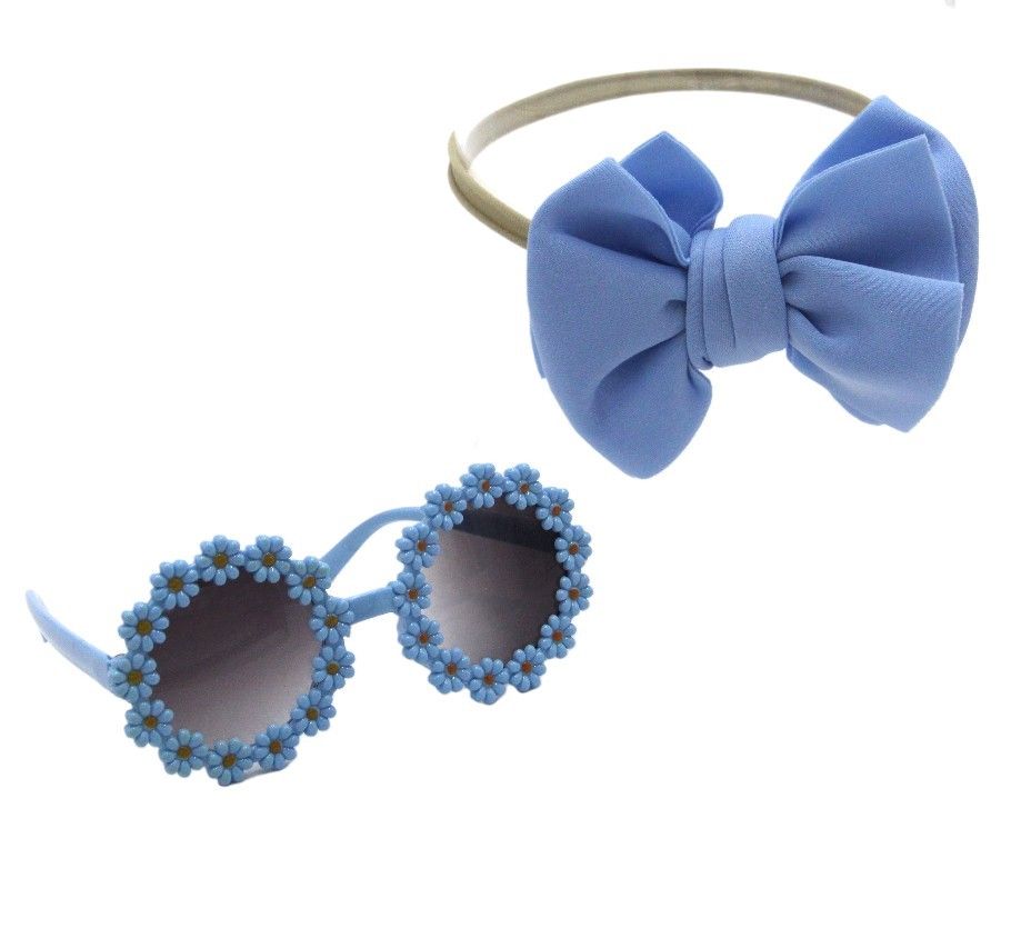 D' Daniela - Zairah Glasses & Headband Set - Blue