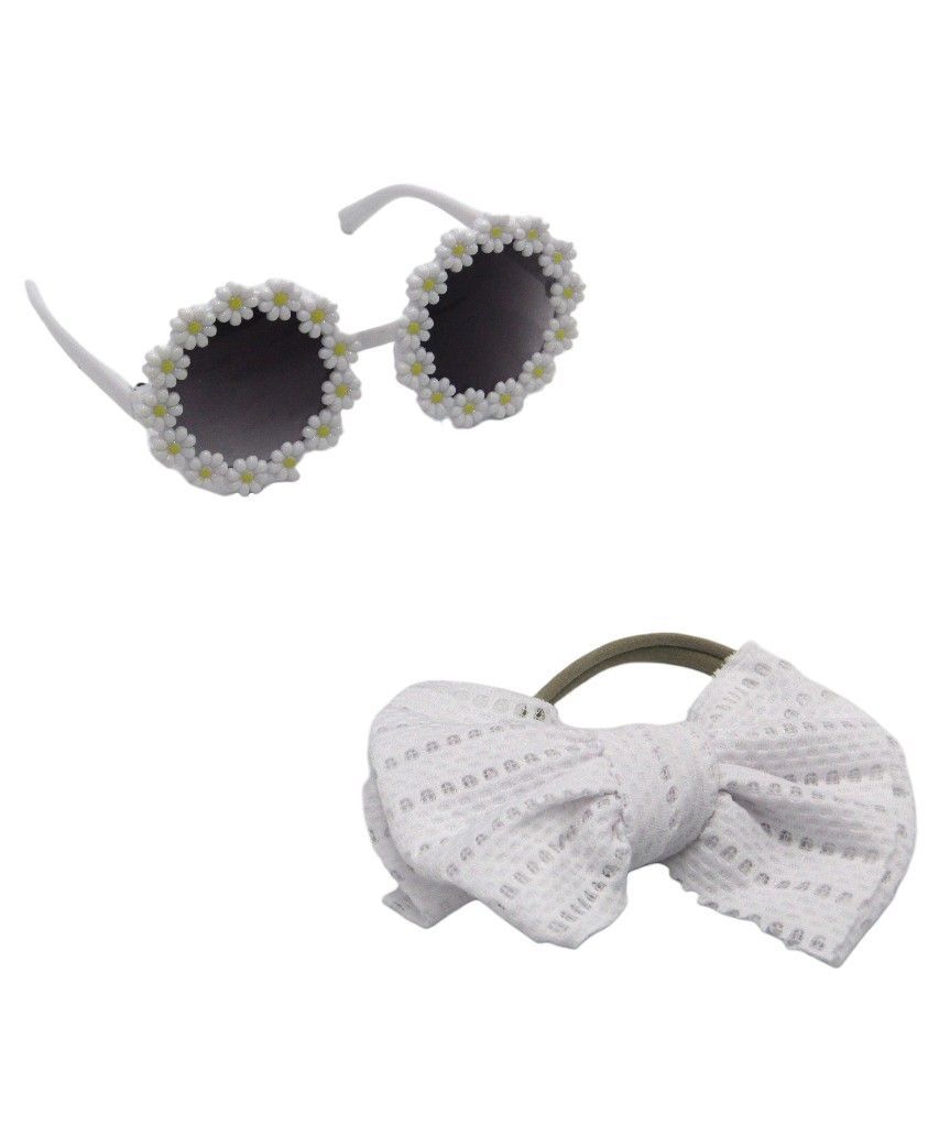 D' Daniela - Zairah Glasses & Headband Set - White