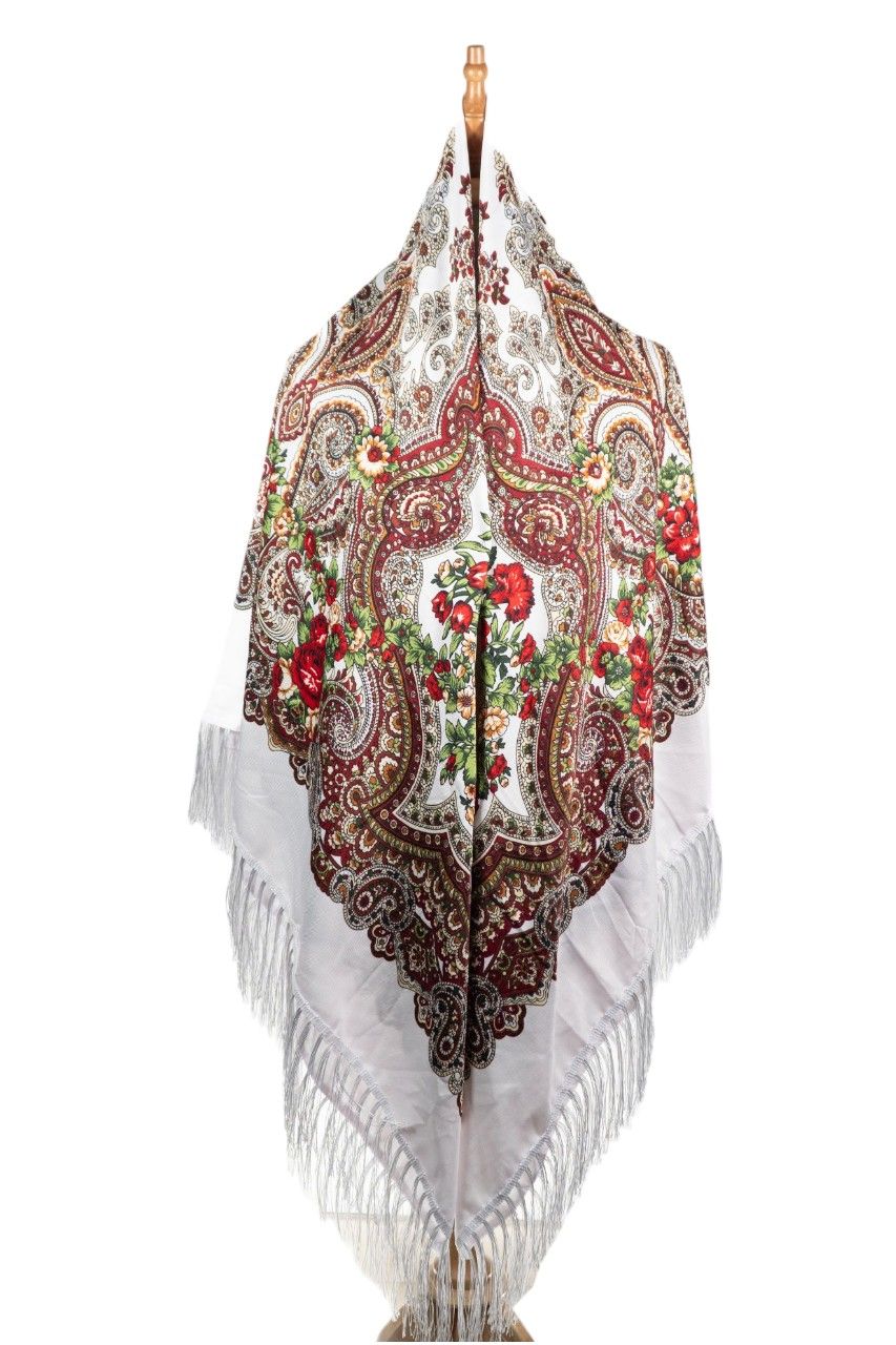 D' Daniela - Ania Women's Traditional Tassel Detail Shawl