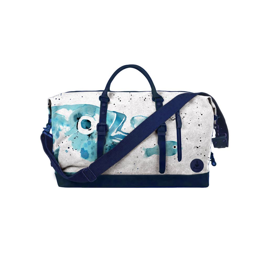 Anemoss - Travel Tote Bag - 50L - Fish