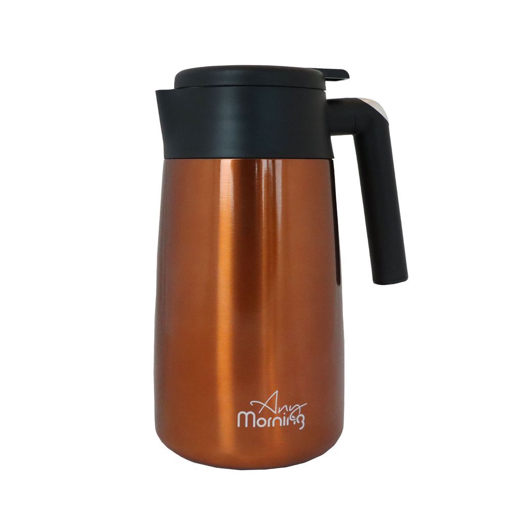 Any Morning - Stainless Steel Vacuum Carafe - 1182ml - Copper