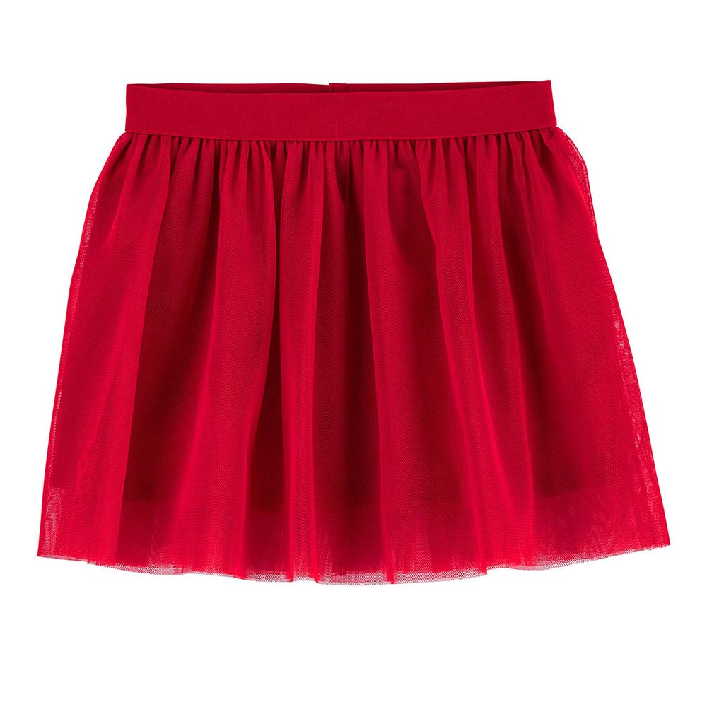 Carters - Girls Tulle Tutu Skirt - Red