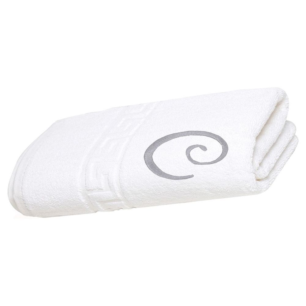 Byft - Magnolia Premium Bath Towel - C Letter Embroidery