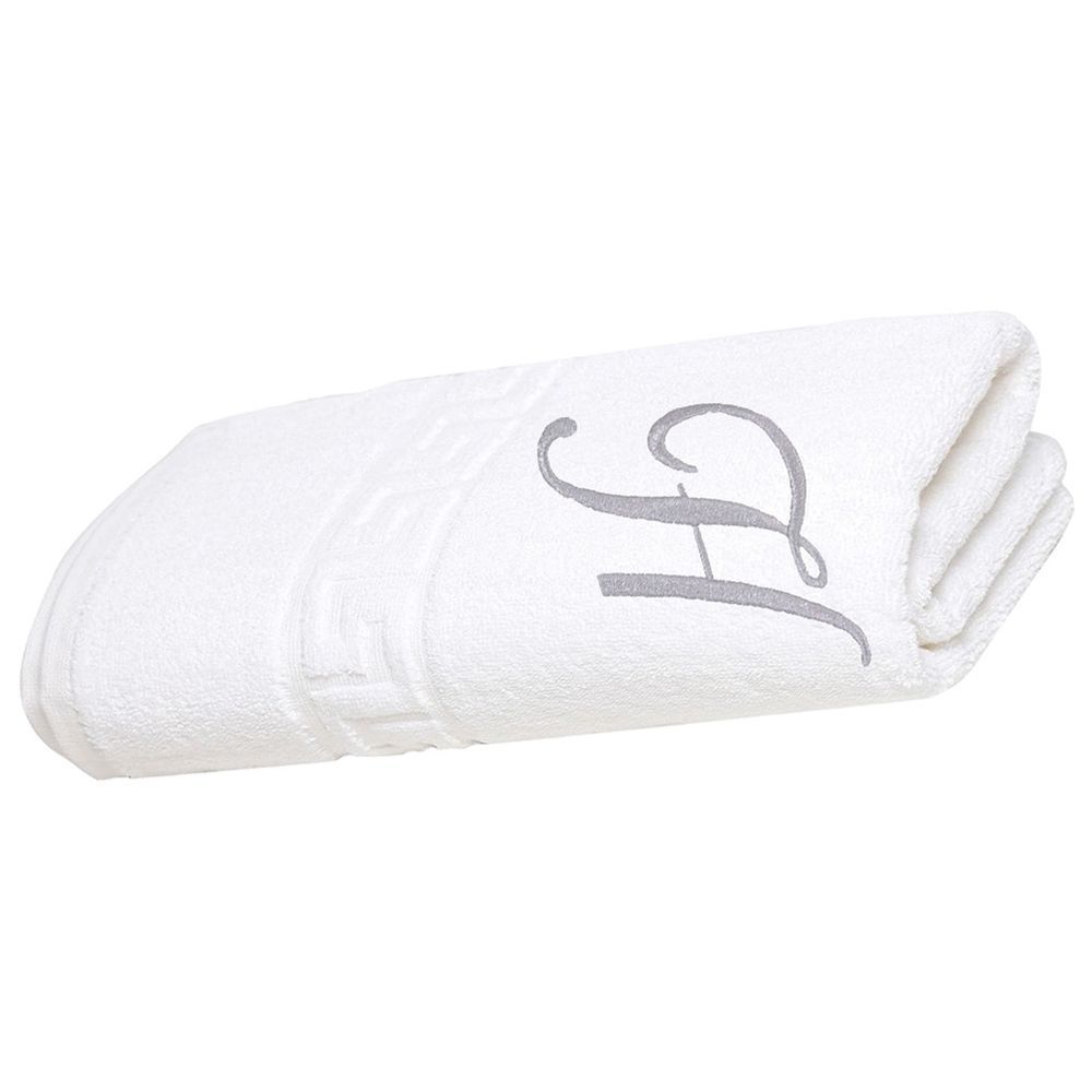 Byft - Magnolia Premium Hand Towel - H Letter Embroidery