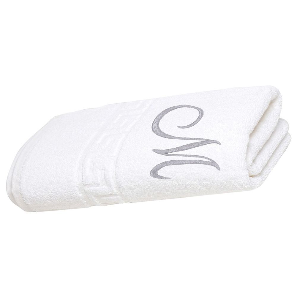 Byft - Magnolia Premium Bath Towel - M Letter Embroidery