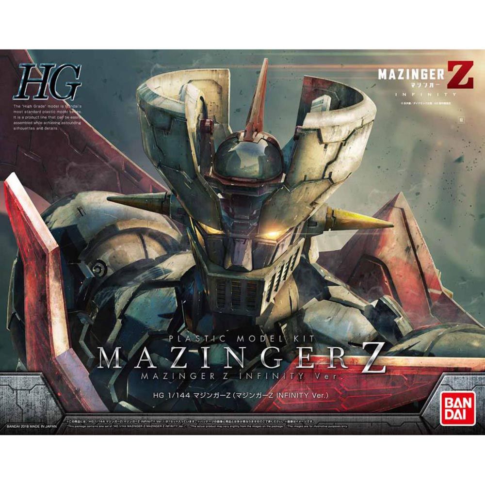 Bandai - 1/144 Hg Great Mazinger Z Infinity Ver Plastic Model Kit