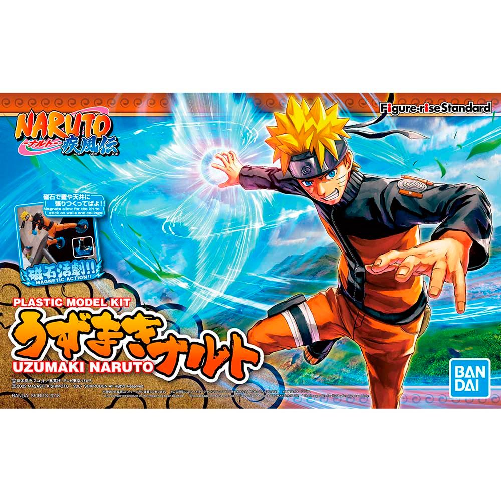 Bandai - Figure-Rise Standard Uzumaki Naruto Plastic Model Kit