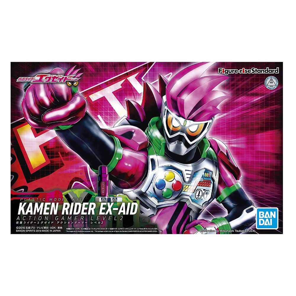 Bandai - Figure-Rise Standard Kamen Rider Ex-Aid Action Gamer Level 2 Plastic Model Kit