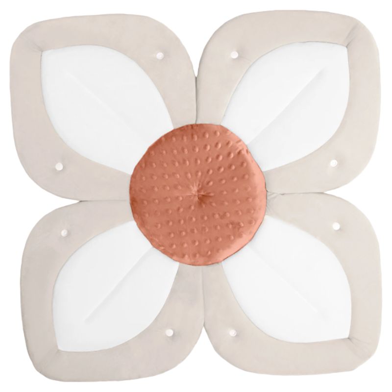 Blooming Bath - Lotus w/ Snaps - Cream/White/Clay