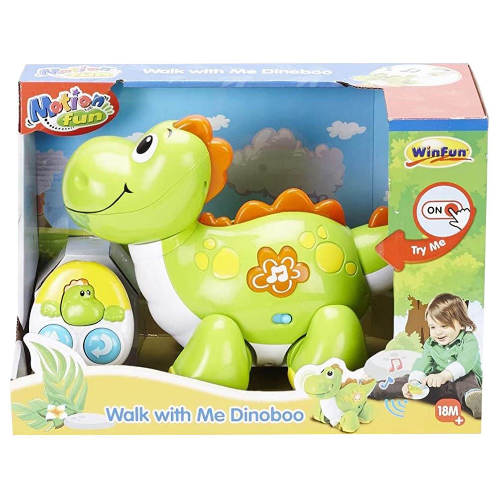 Winfun - Walk With Me Dinoboo Toy - Green