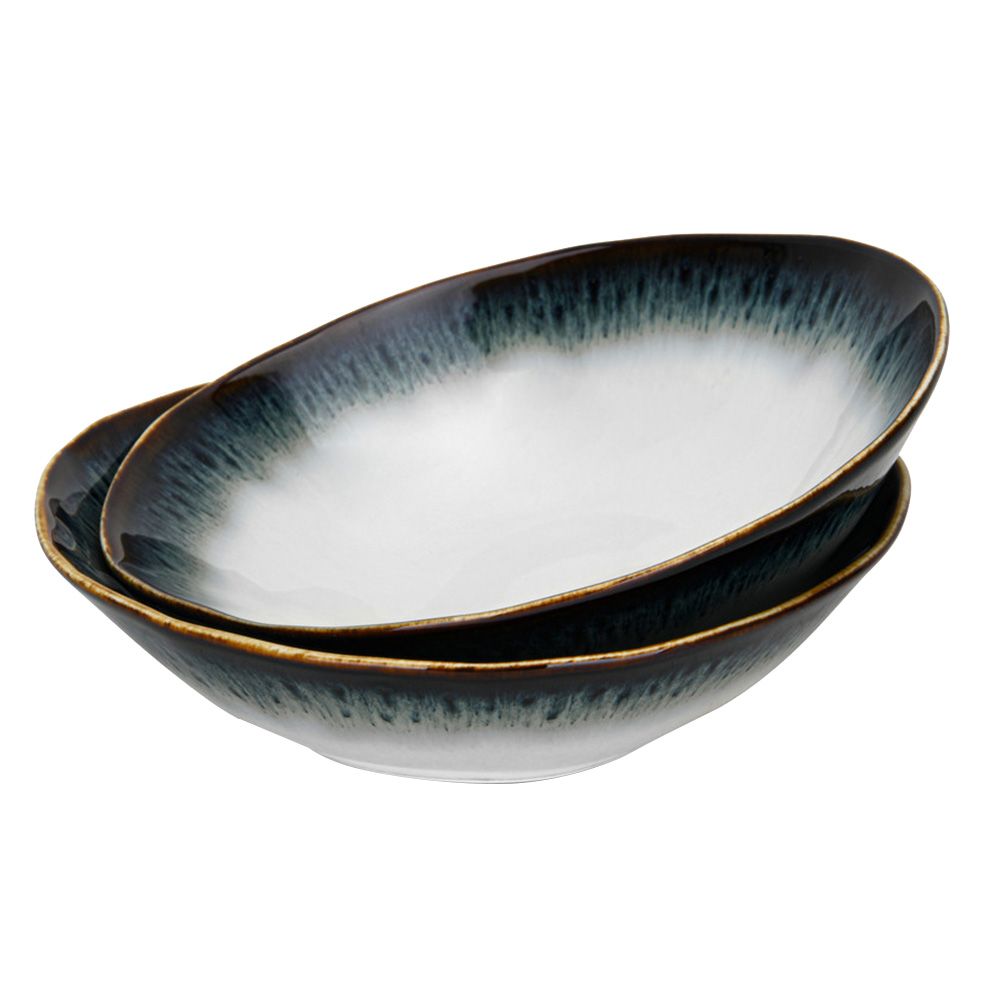 Fissman - Galactica Porcelain Deep Plate - 20 cm - 2pcs