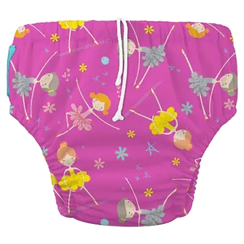 Charlie Banana - 2-In-1 Swim Diaper And Training Pants - Pink - Size L - 9-12kg