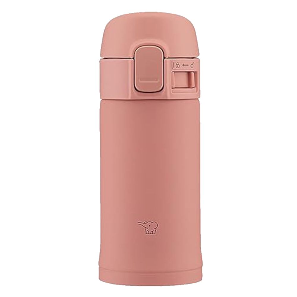 Zojirushi - Stainless Steel Vacuum Bottle - Terracotta - 200 ml