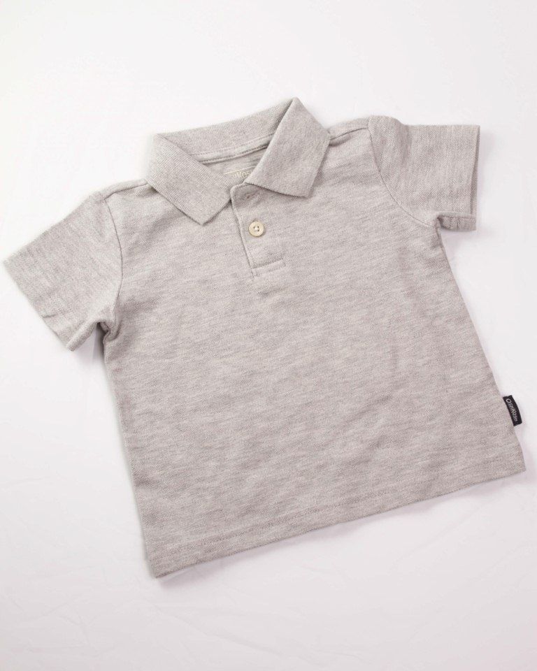 Osh Kosh B'gosh Short Sleeve Grey Polo