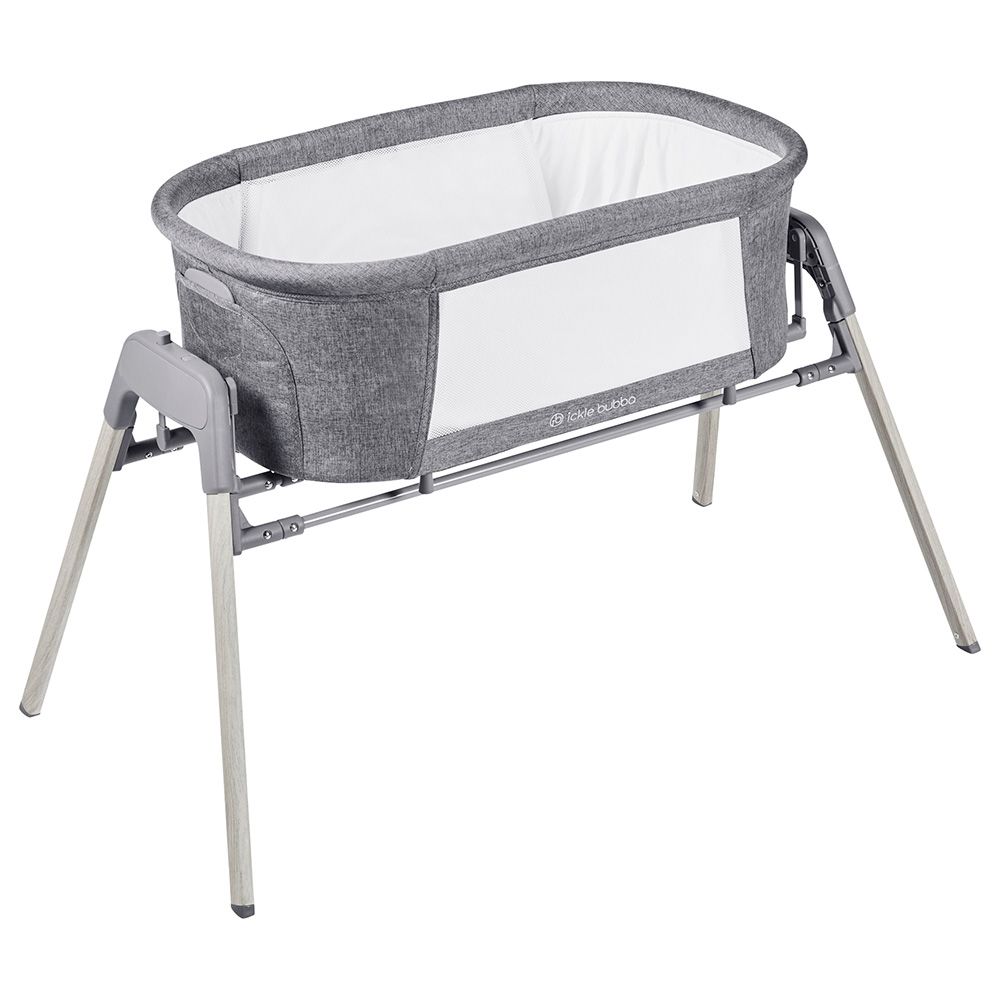 Ickle Bubba - Drift Gliding Crib - Grey