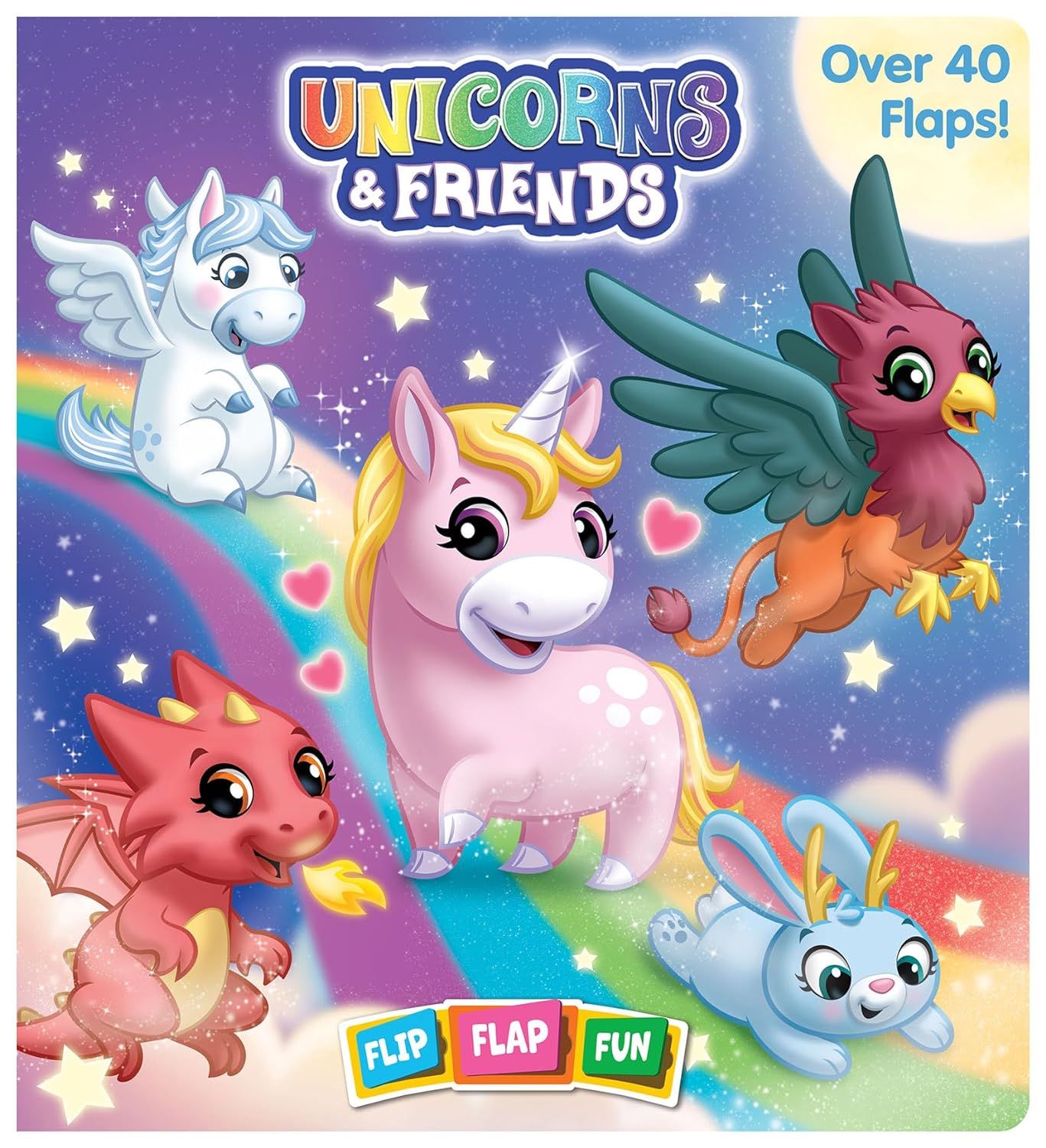 Unicorns Flip Flap Fun Book