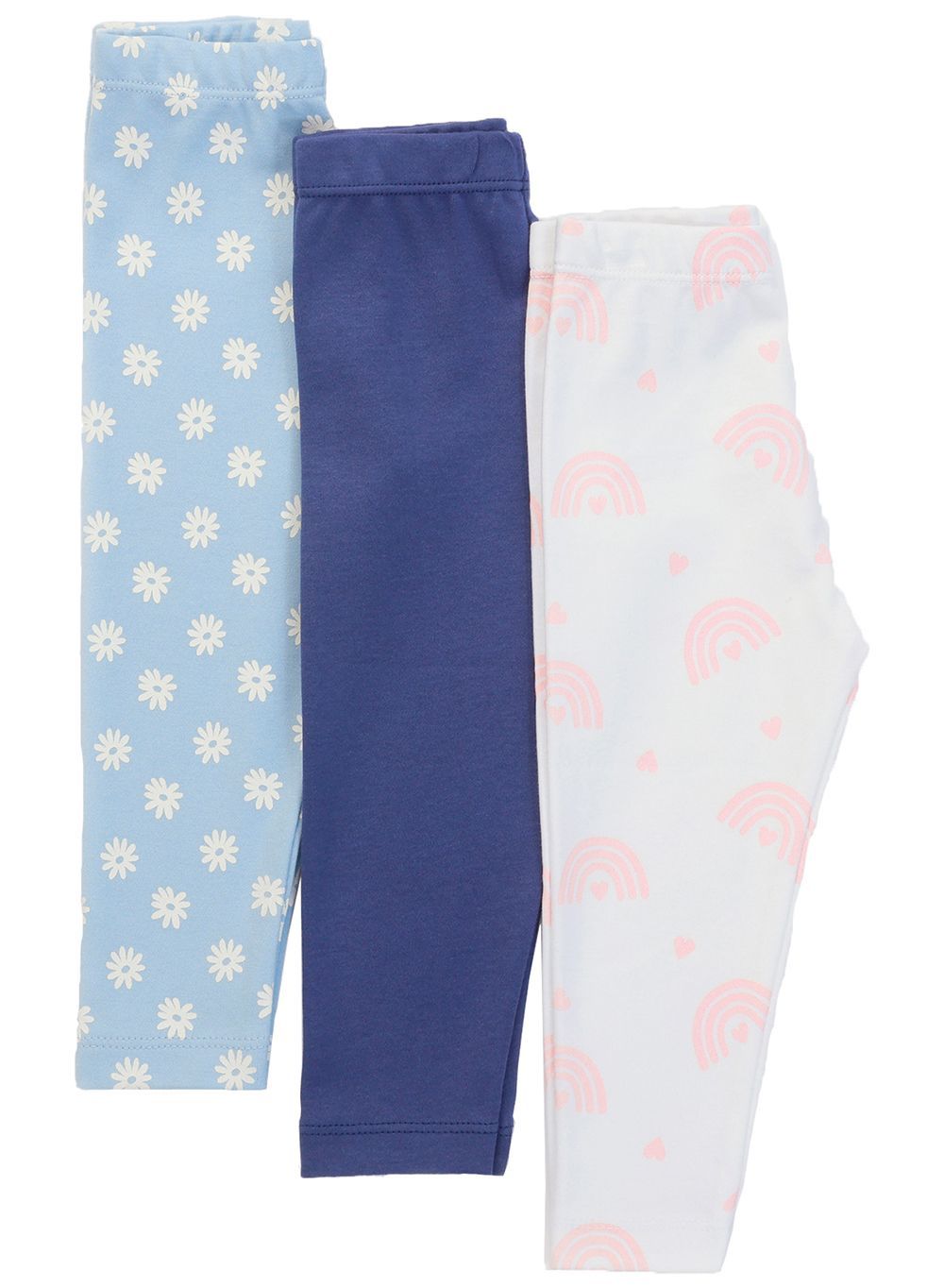 Nuego - Baby Girl Leggings - Blue & White