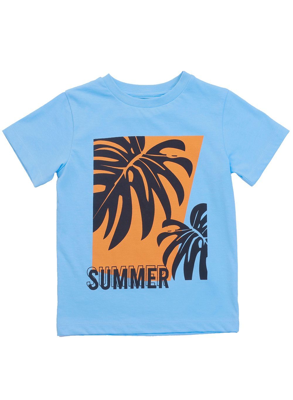 Nuego - Kids Boys T-Shirt - Summer Print - Blue