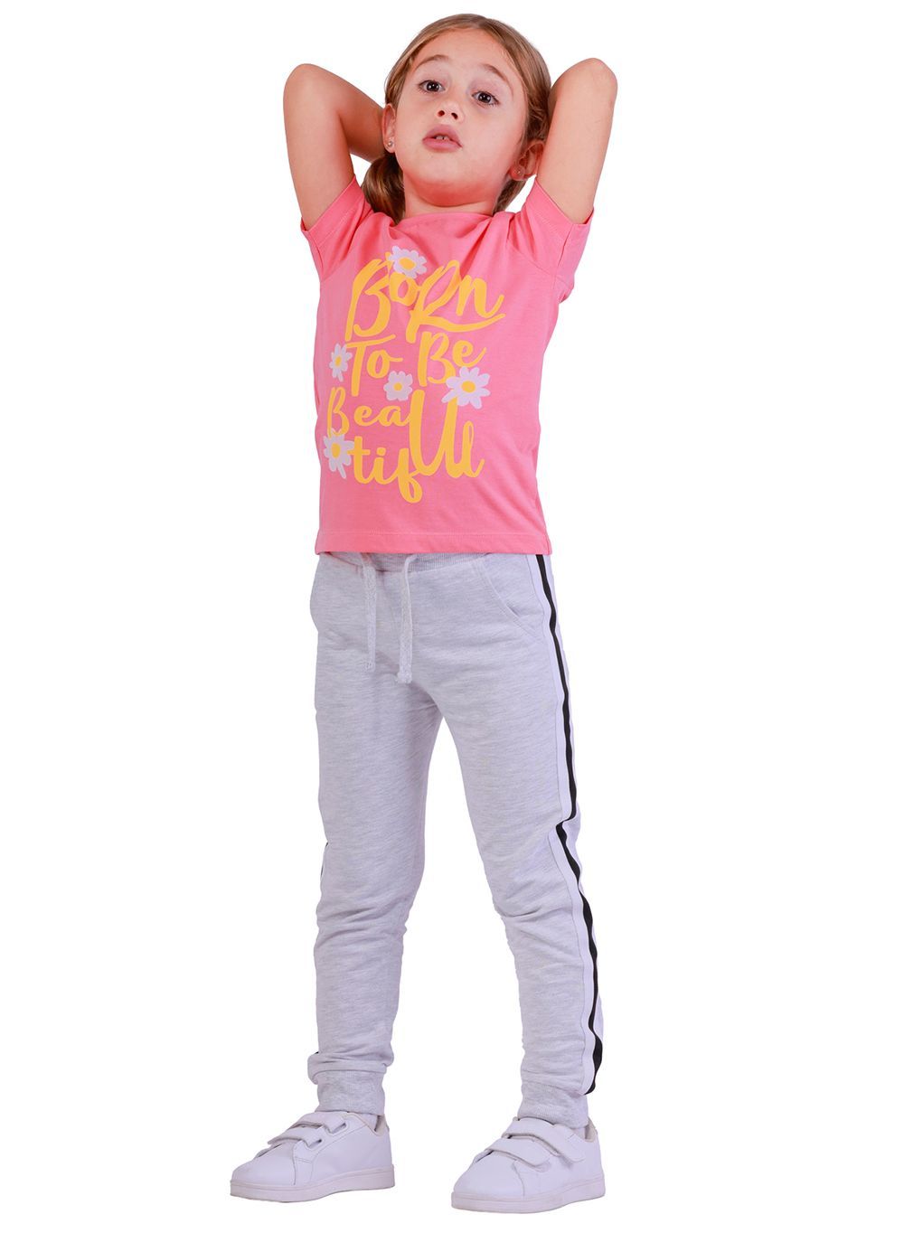 Nuego - Kids Girl Joggers - Grey