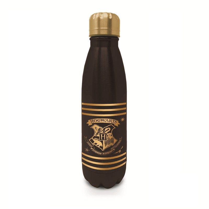 Pyramid International - Harry Potter - Black & Gold - Metal Drinks Bottle