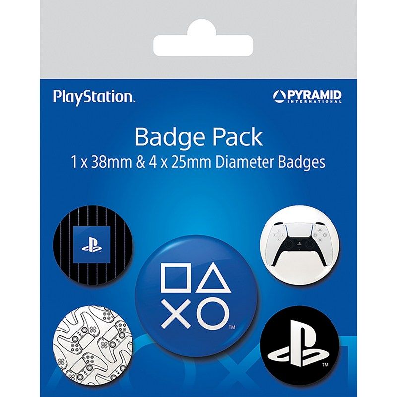 Pyramid International - Playstation Everything To Play For Badge Pack - 5pcs