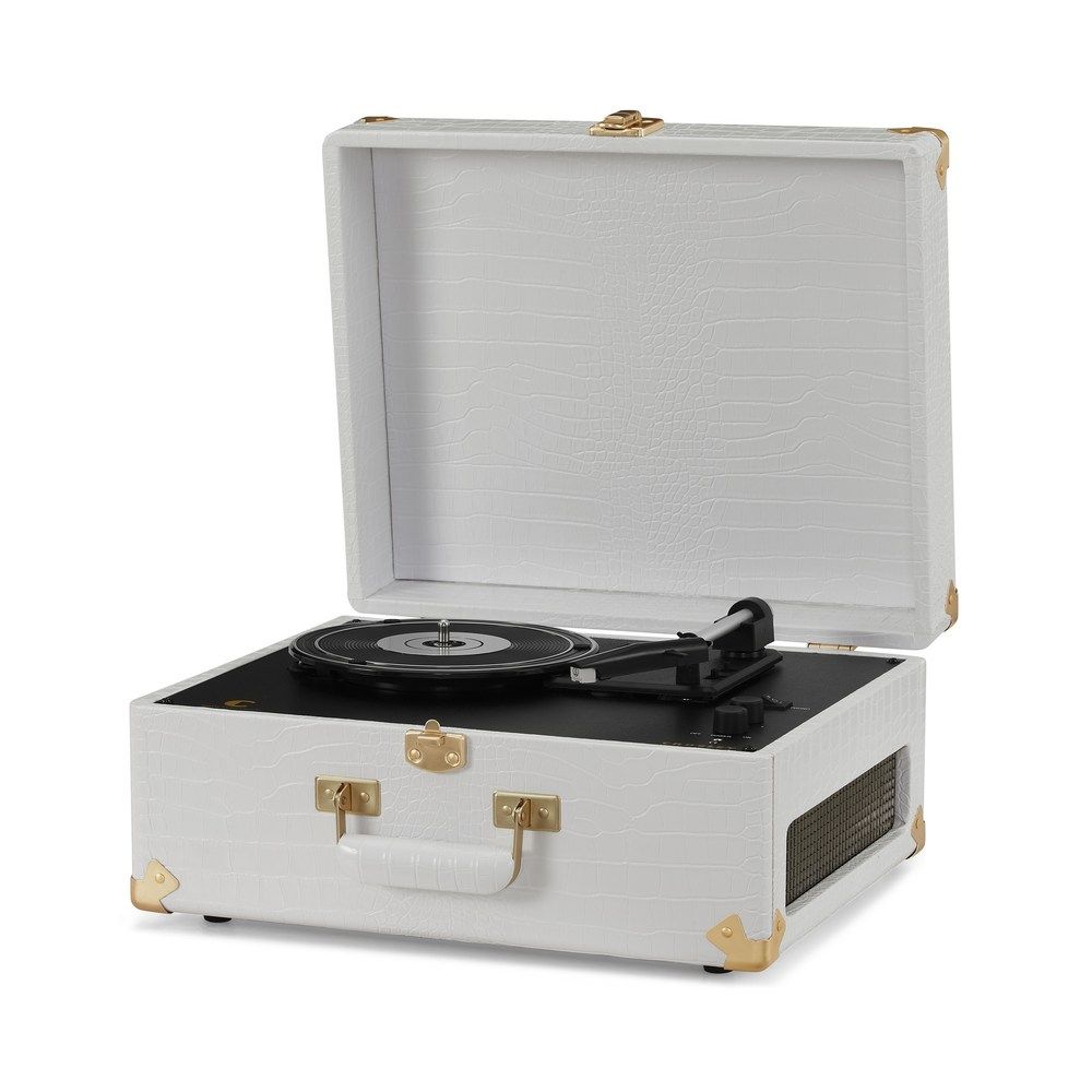 Crosley - Anthology Turntable - White Croc