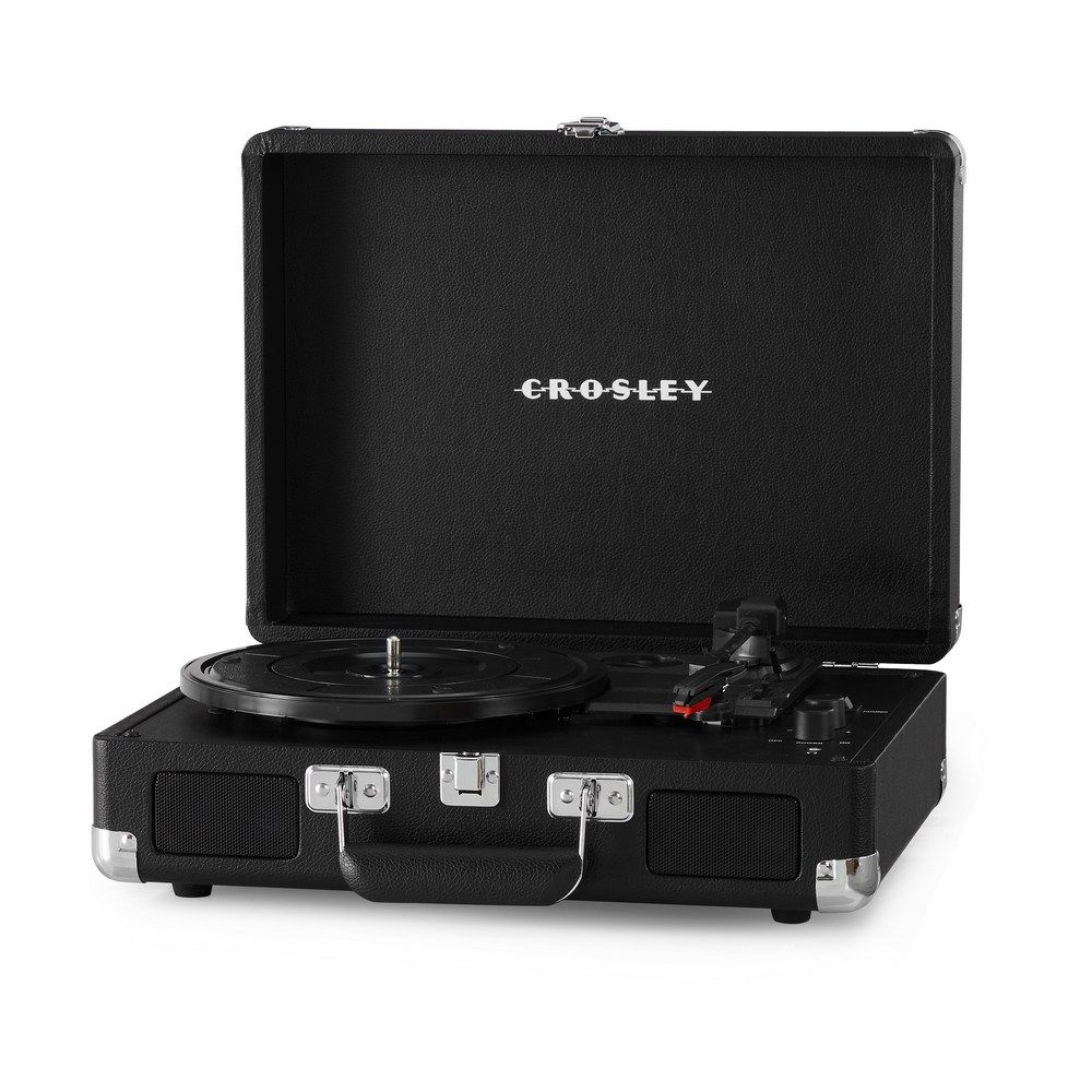 Crosley - Custom Cruiser Plus Turntable - Black