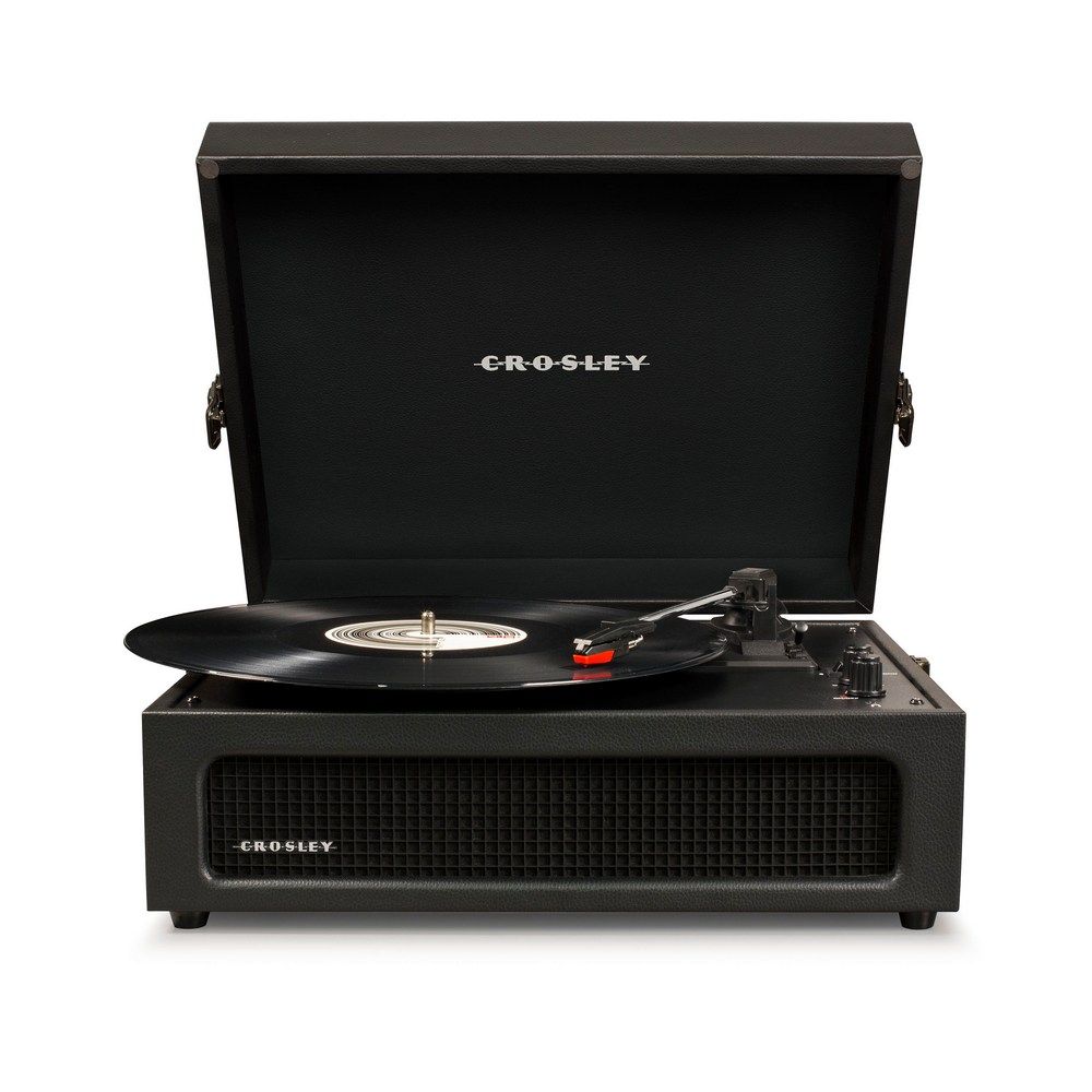 Crosley - Voyager Portable Turntable W/ Bluetooth In/Out - Black