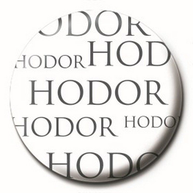 Pyramid International - Game Of Thrones Hodor Button Badge