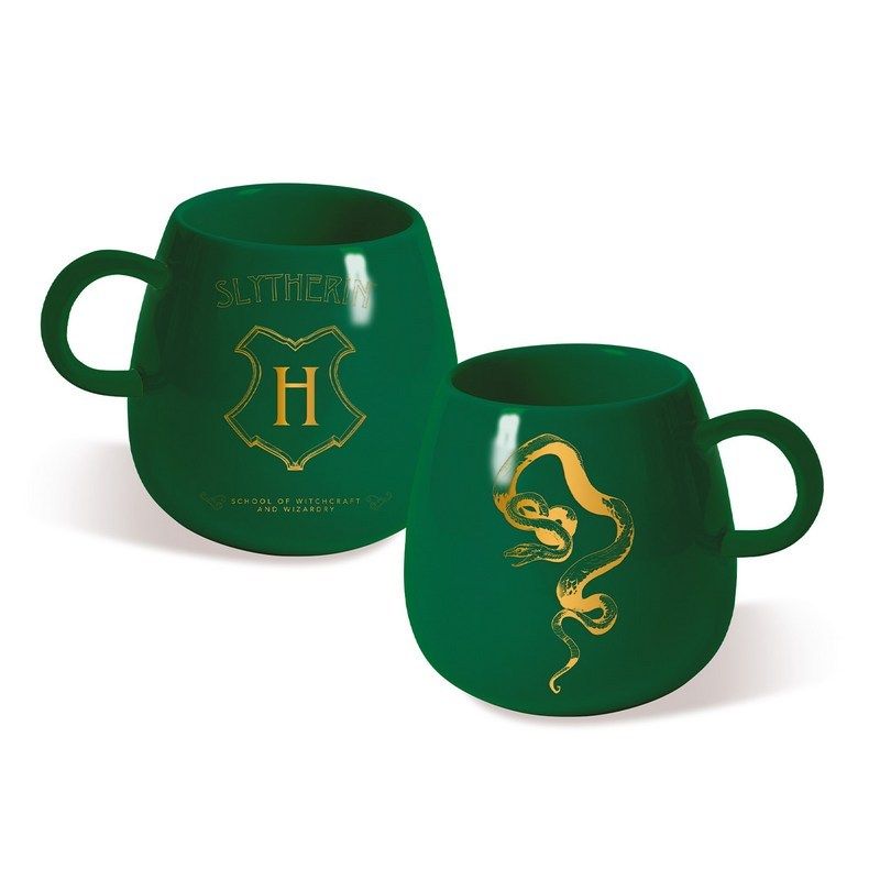 Pyramid International - Harry Potter Intricate Houses Slytherin Shaped Mug - Green