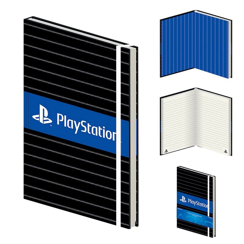 Pyramid International - A5 Notebook - Pinstripe PlayStation